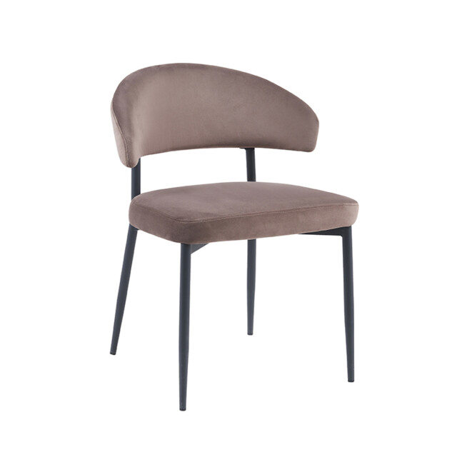 Label51 Eetkamerstoel bliss - fluweel set van 2 3172682 large