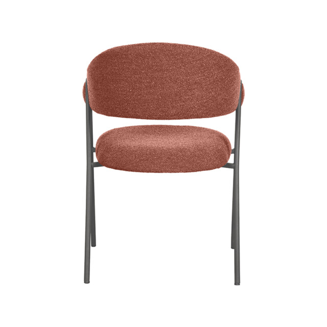Label51 Eetkamerstoel lowen terra boucle set van 2 3172601 large