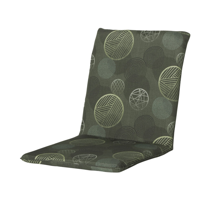 Madison stapelstoelkussen circle green ca. 97x49 cm set van 4 3083579 large