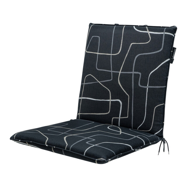 Madison stapelstoelkussen joah grey ca. 97x49 cm set van 4 3083580 large