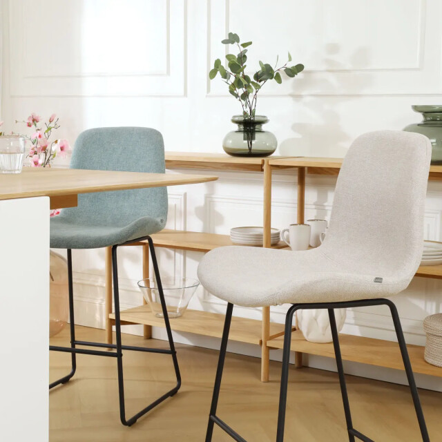 Nolon Nino-fé barkruk zwart onderstel 65 cm 2028941 large
