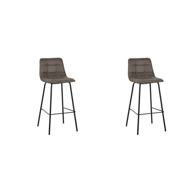Label51 Barkruk bistro - micro suede set van 2 3172616 large