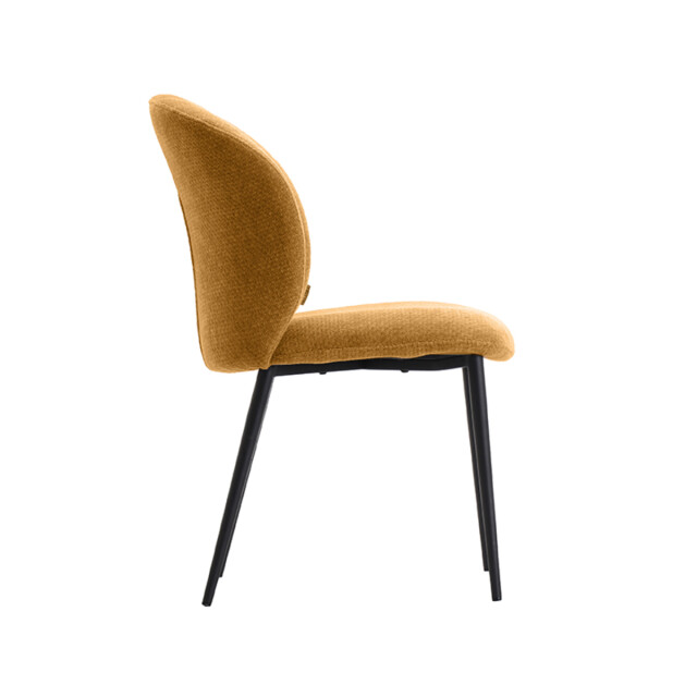 Label51 Eetkamerstoel vino mustard elite set van 2 3172716 large