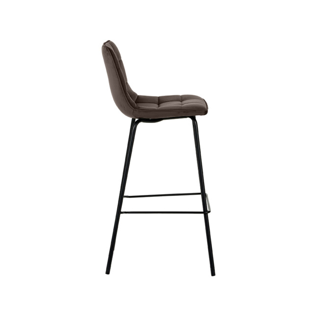 Label51 Barkruk bistro - fluweel set van 2 3172695 large