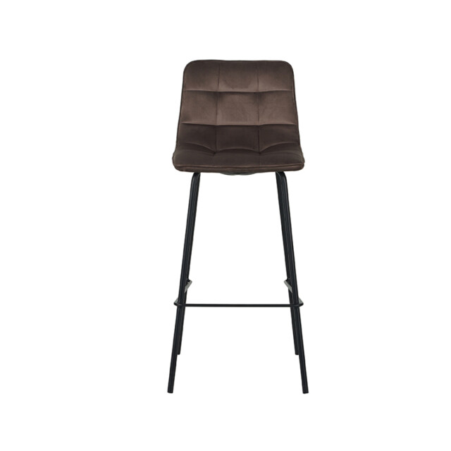 Label51 Barkruk bistro - fluweel set van 2 3172695 large