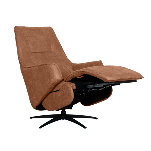 Label51 Fauteuil odense cognac micro suede 3172635 large
