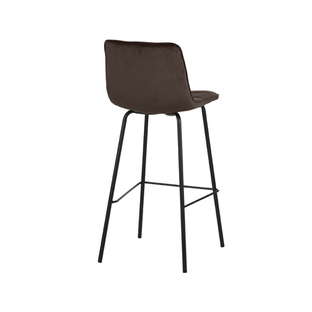 Label51 Barkruk bistro - fluweel set van 2 3172695 large
