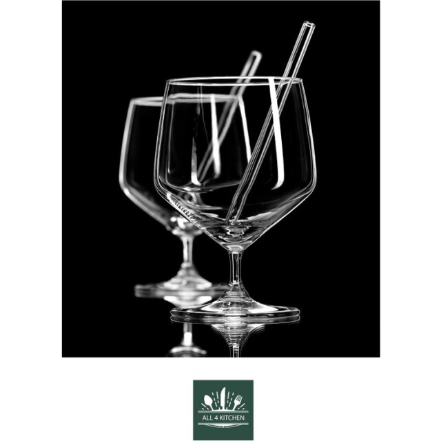 Ritzenhoff & Breker Set/2 ginglas 65 cl m/rietjes in gb soda 3083980 large