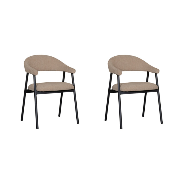 Label51 Eetkamerstoel amaze clay elite set van 2 3172615 large