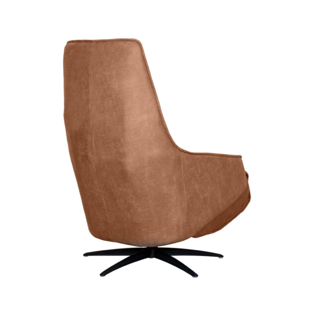 Label51 Fauteuil odense cognac micro suede 3172635 large