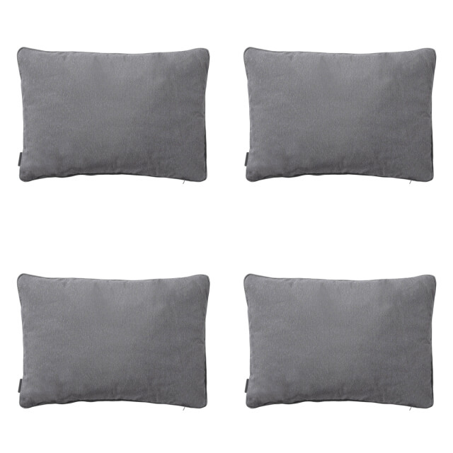 Madison sierkussen panama grey ca. 40x60 cm set van 4 3083275 large