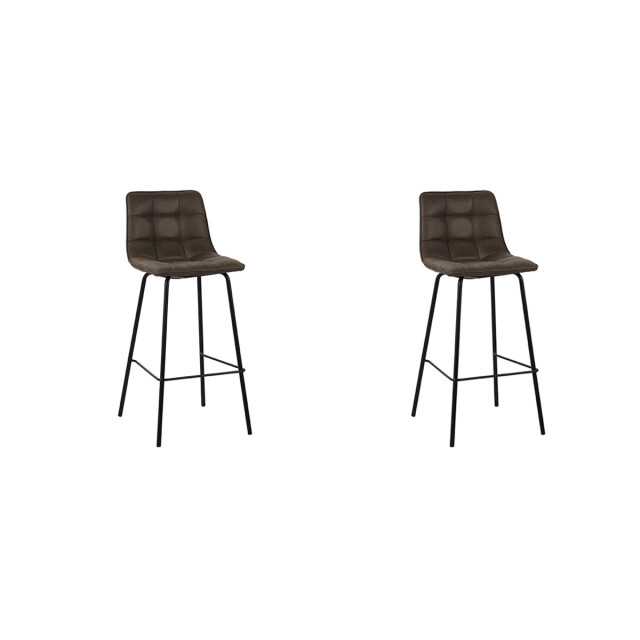 Label51 Barkruk bistro moss fluweel set van 2 3172694 large