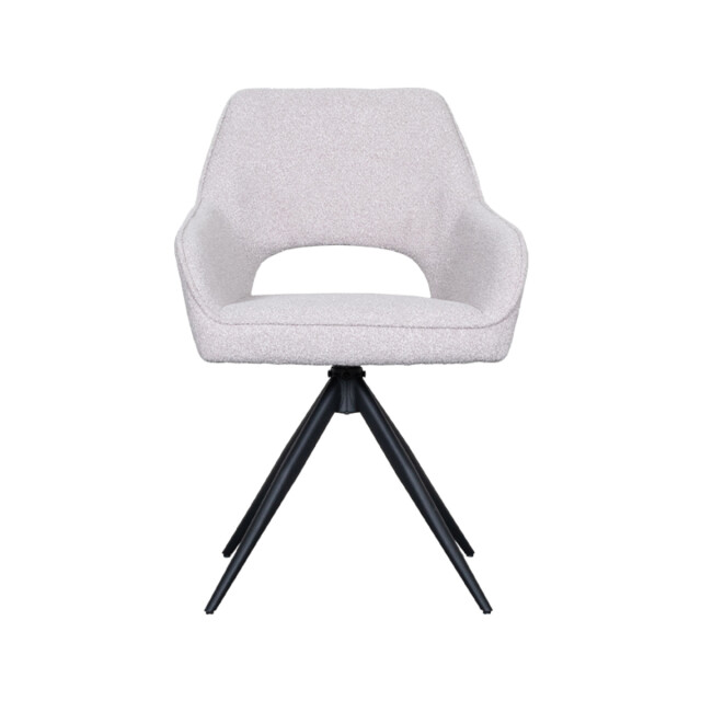 Label51 Eetkamerstoel finley naturel boucle set van 2 3172674 large