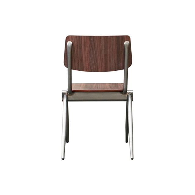 Label51 Eetkamerstoel solid donker hout set van 2 3172593 large