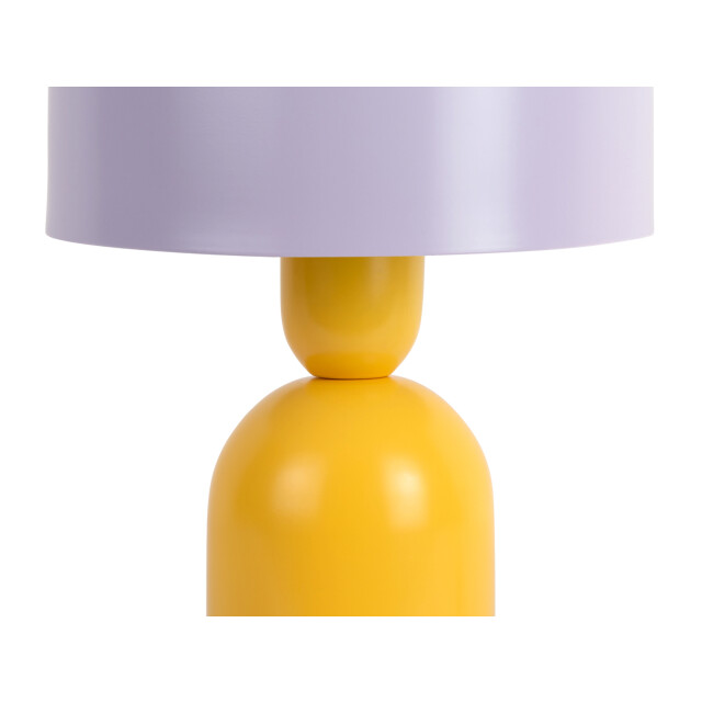 Leitmotiv tafellamp double funky bright yellow & soft purple 3062228 large