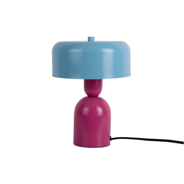 Leitmotiv tafellamp double funky bright pink & soft blue 3062227 large
