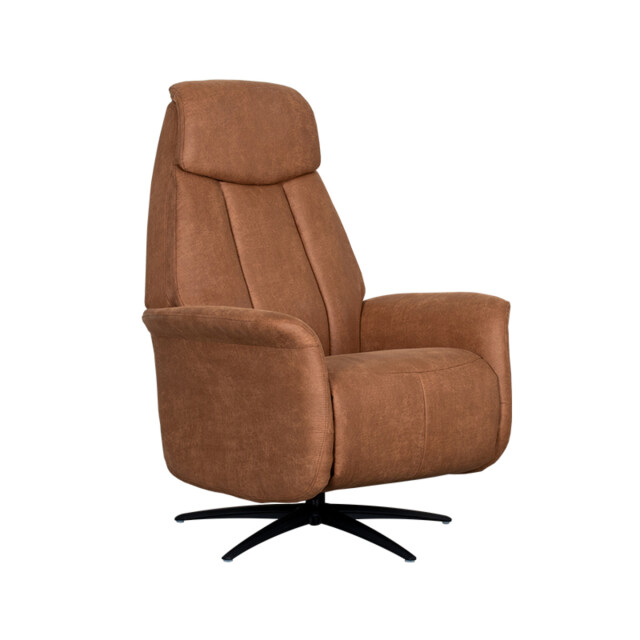 Label51 Fauteuil oslo cognac micro suede 3172631 large