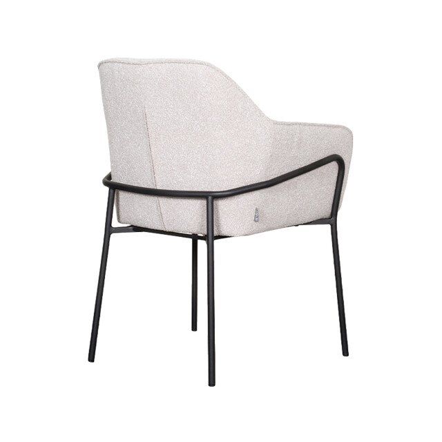 Label51 Eetkamerstoel dexter naturel boucle set van 2 3172552 large