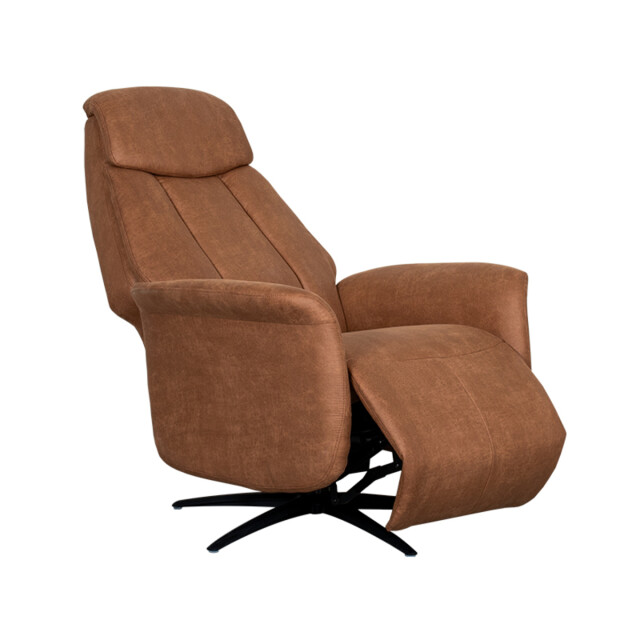 Label51 Fauteuil oslo cognac micro suede 3172631 large