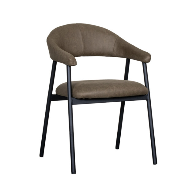 Label51 Eetkamerstoel amaze moss micro suede set van 2 3172650 large