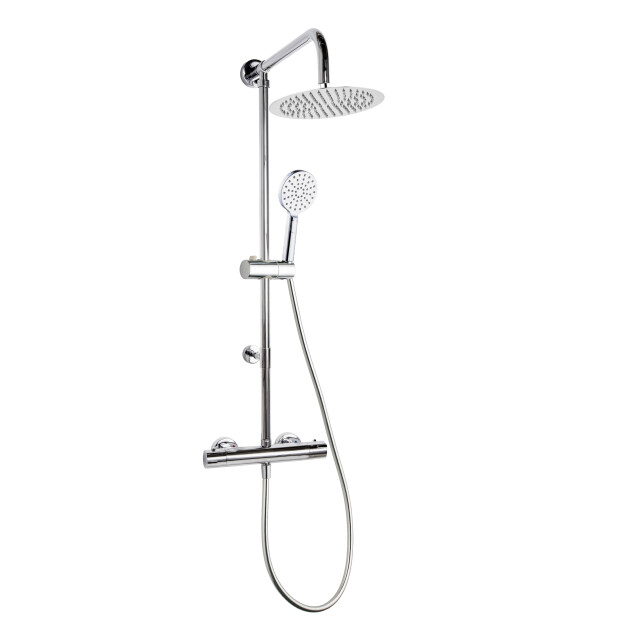 Luzzo ® 25 cm regendouche met thermostaatkraan chroom 3047803 large