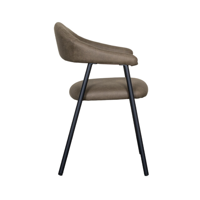 Label51 Eetkamerstoel amaze moss micro suede set van 2 3172650 large