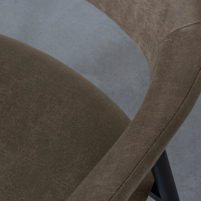 Label51 Eetkamerstoel amaze moss micro suede set van 2 3172650 large