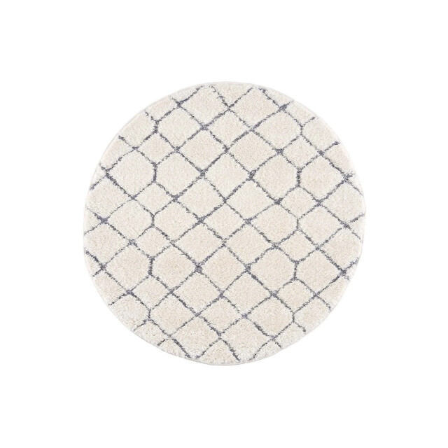 Muratap Vloerkleed focus madrid rond hoogpolig fluffy scandinavisch - 3172408 large