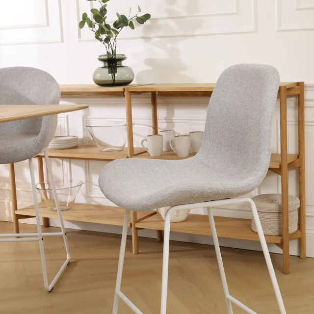 Nolon Nino-fé barkruk licht wit onderstel 65 cm 2027396 large