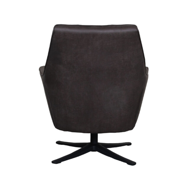 Label51 Fauteuil tod antraciet micro suede 3172590 large