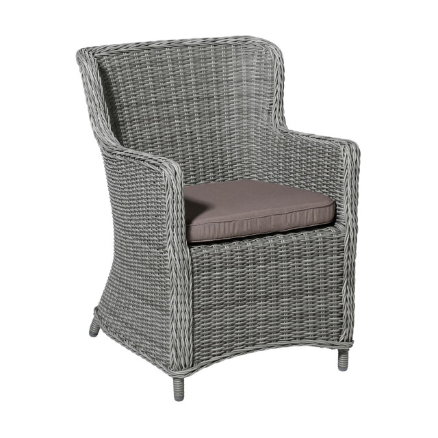 Madison zitkussen wicker panama ca. 48x48 cm set van 4 3083368 large