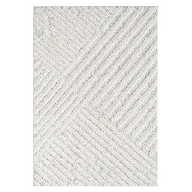 Muratap Vloerkleed focus feel hoogpolig fluffy scandinavisch - 140x200 cm 3172385 large