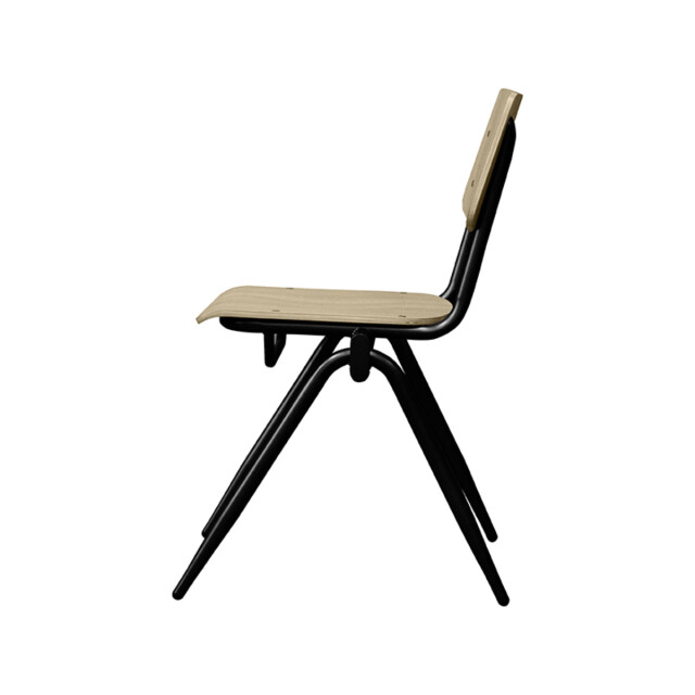 Label51 Eetkamerstoel solid naturel hout set van 2 3172647 large