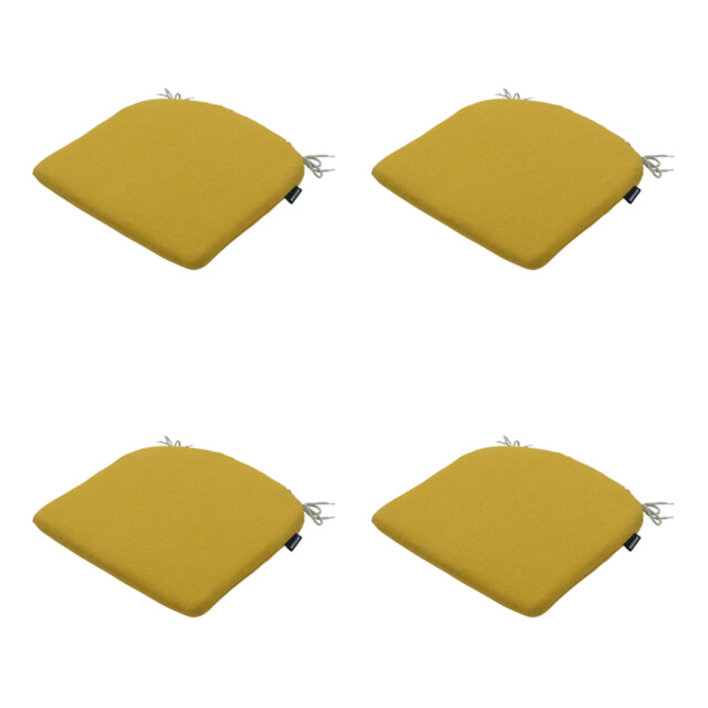 Madison zitkussen panama yellow 46x48cm 4 stuks 2911222 large