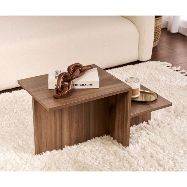CaliCosy Salontafel 2 niveaus l80 cm harmony 3172323 large