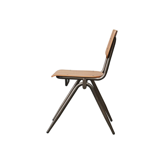 Label51 Eetkamerstoel solid - hout set van 2 3172646 large