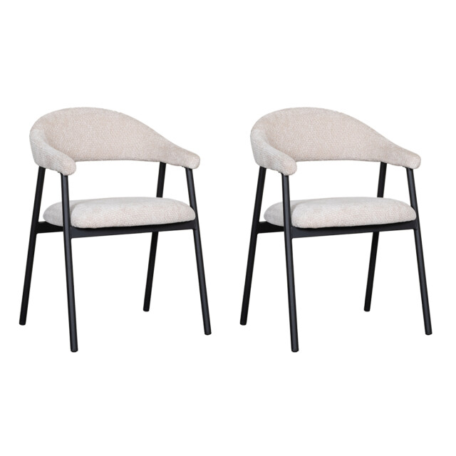 Label51 Eetkamerstoel amaze naturel elite set van 2 3172686 large