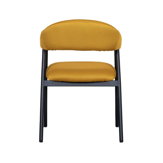 Label51 Eetkamerstoel amaze oker breathe set van 2 3172685 large