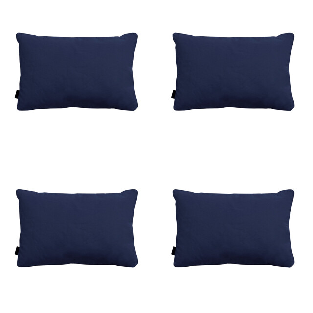 Madison sierkussen panama indigo ca. 40x60 cm set van 4 3083285 large