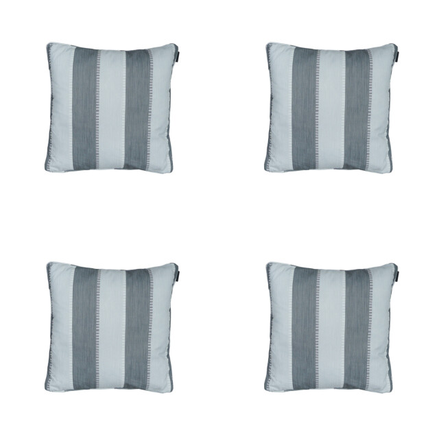 Madison sierkussen banda grey ca. 50x50 cm set van 4 3083164 large