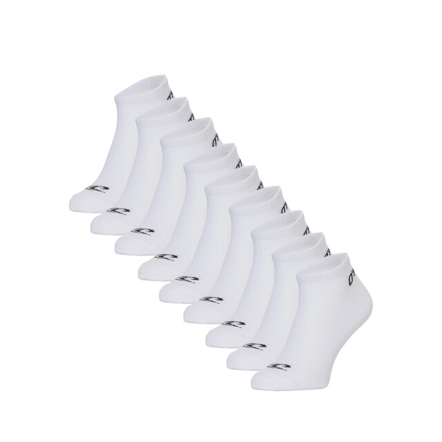 O'Neill Heren / dames sneakersokken 9-pack 730003-9P-WIT-43 large