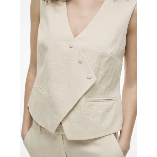 Vila Viflea sl tailored vest beige 4259.05.0007 large