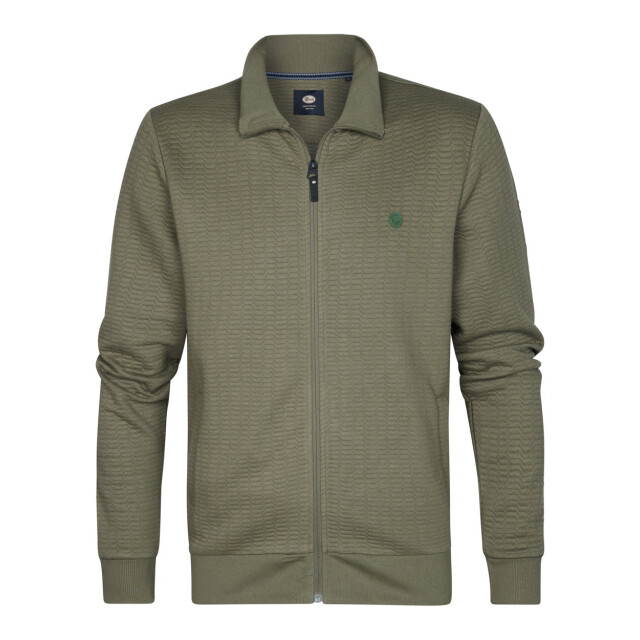 Petrol Industries Men sweater collar zip army 5239.26.0001 large