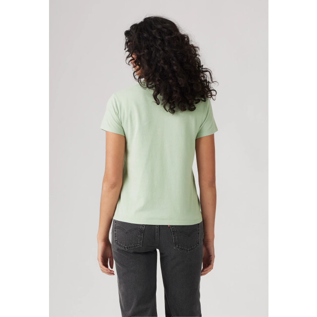 Levi's perfect tee silt green cotton 39185 0362 06011.369.0130 large