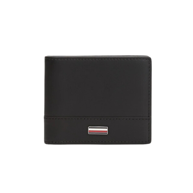 Tommy Hilfiger Portmonnee heren leer met binnenzakken Tommy Hilfiger Zwart Portemonnee Leer Met Binnenzakken large