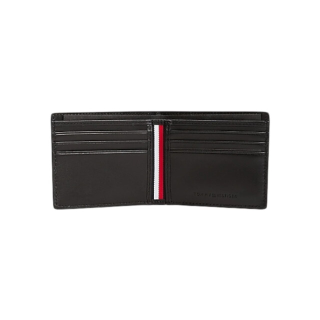Tommy Hilfiger Portmonnee heren leer met binnenzakken Tommy Hilfiger Zwart Portemonnee Leer Met Binnenzakken large