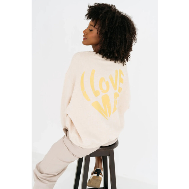 MAICAZZ Mova sweatshirt sp25.80.339 sand melange SP25.80.339 large