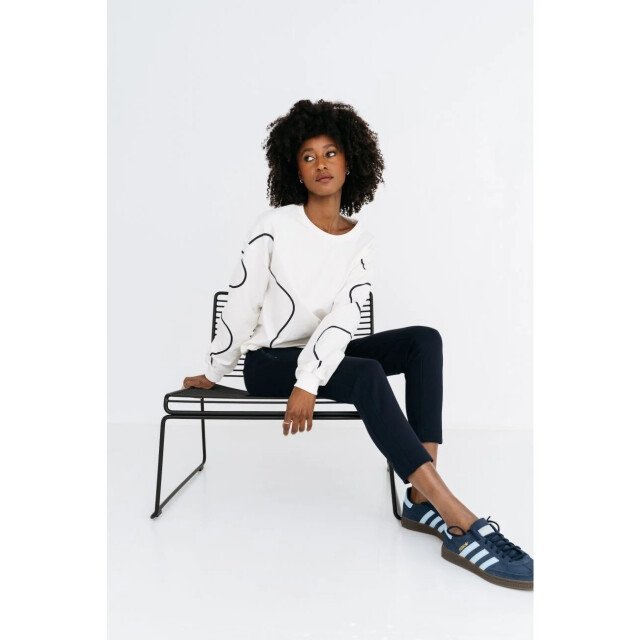 MAICAZZ Sp25.80.337 merra sweatshirt coconut milk SP25.80.337 large