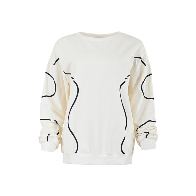 MAICAZZ Sp25.80.337 merra sweatshirt coconut milk SP25.80.337 large