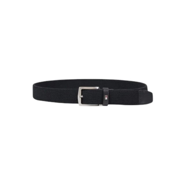 Tommy Hilfiger Riem heren met gesp cm Tommy Hilfiger Zwart Riem Met Logo large